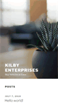 Mobile Screenshot of kilbyenterprises.com